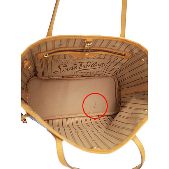 Louis Vuitton Monogram Neverfull Tote Bag - Picture 3 of 9